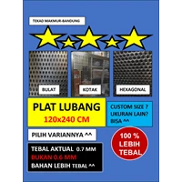 Plat Lubang Besi Ram Grill Speaker